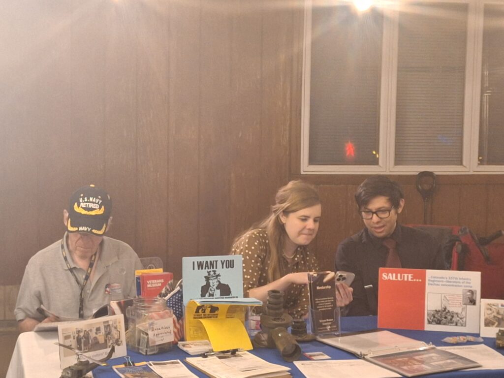 Jim, Elizabeth & friend
